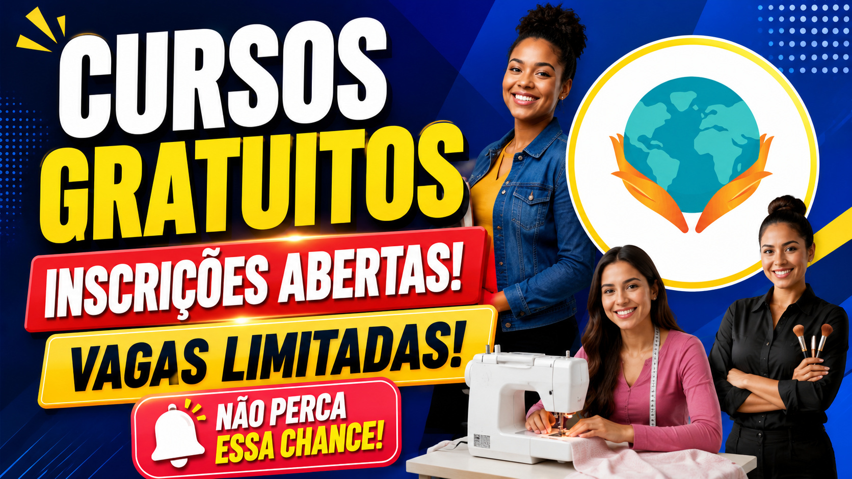 Distrito Federal abre 630 vagas em cursos gratuitos para mulheres ...